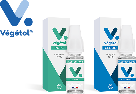 e-liquide-naturel-sans-pg-sans-arome-sans-vg-vegetol-gammes E-liquide naturel sans propylène glycol, sans arôme et sans glycérine végétale Végétol® - Végétol® Pure & Végétol® Cloud